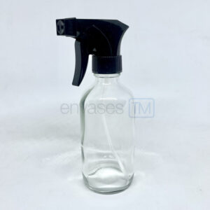 Botella 250 ml. vidrio transparente con gatillo